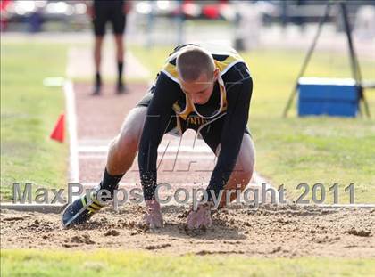 Thumbnail 2 in CIF NS Masters Track & Field Championships (Boys Triple Jump) photogallery.