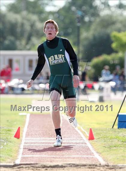 Thumbnail 3 in CIF NS Masters Track & Field Championships (Boys Triple Jump) photogallery.