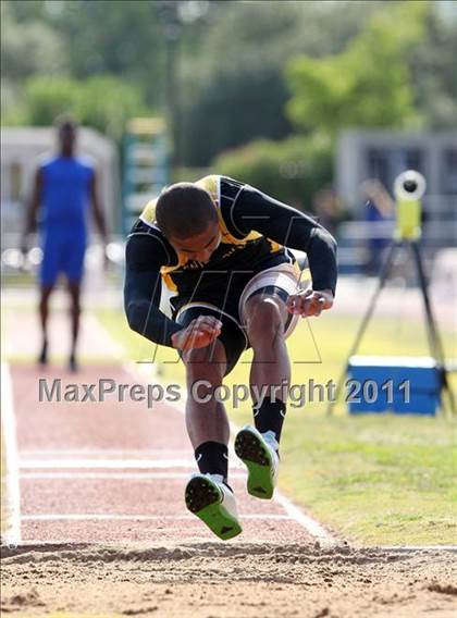 Thumbnail 2 in CIF NS Masters Track & Field Championships (Boys Triple Jump) photogallery.