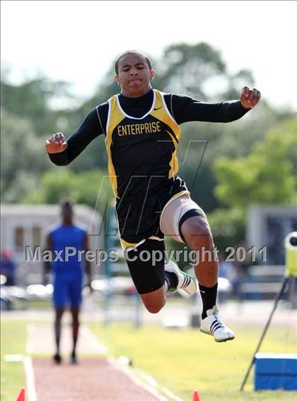 Thumbnail 3 in CIF NS Masters Track & Field Championships (Boys Triple Jump) photogallery.