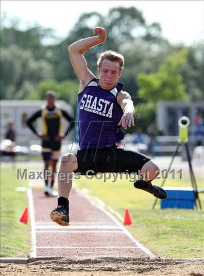 Thumbnail 3 in CIF NS Masters Track & Field Championships (Boys Triple Jump) photogallery.