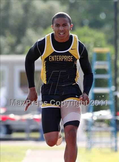 Thumbnail 2 in CIF NS Masters Track & Field Championships (Boys Triple Jump) photogallery.
