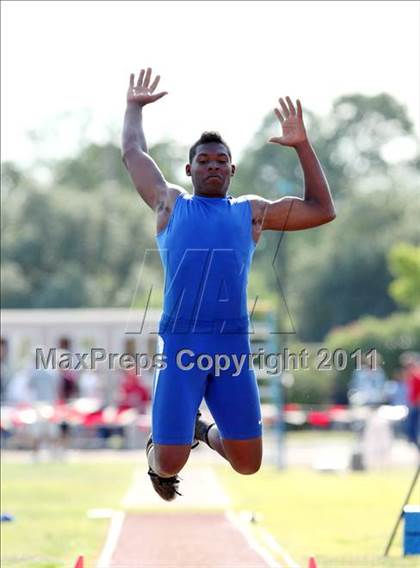 Thumbnail 3 in CIF NS Masters Track & Field Championships (Boys Triple Jump) photogallery.