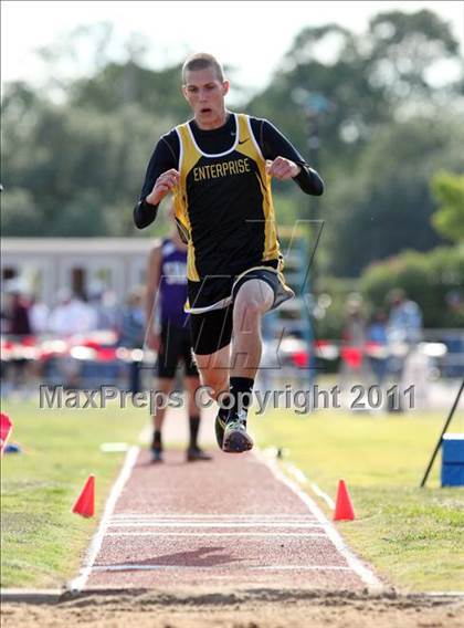 Thumbnail 3 in CIF NS Masters Track & Field Championships (Boys Triple Jump) photogallery.