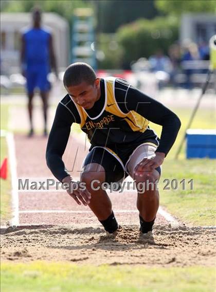 Thumbnail 3 in CIF NS Masters Track & Field Championships (Boys Triple Jump) photogallery.