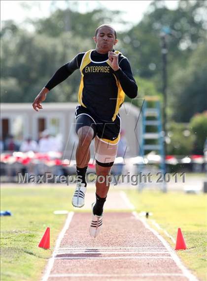 Thumbnail 3 in CIF NS Masters Track & Field Championships (Boys Triple Jump) photogallery.
