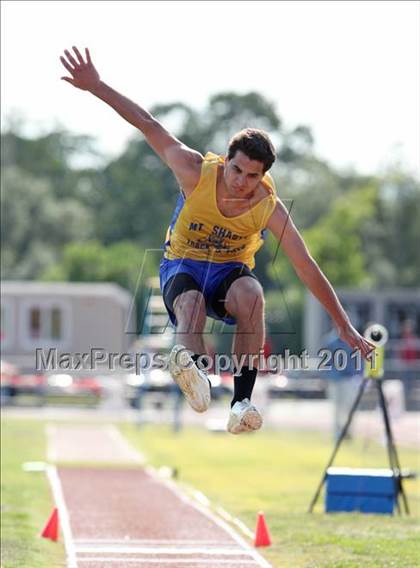 Thumbnail 1 in CIF NS Masters Track & Field Championships (Boys Triple Jump) photogallery.