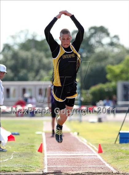 Thumbnail 3 in CIF NS Masters Track & Field Championships (Boys Triple Jump) photogallery.