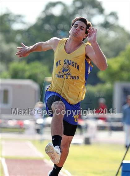 Thumbnail 3 in CIF NS Masters Track & Field Championships (Boys Triple Jump) photogallery.