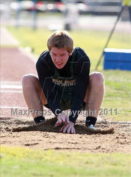 Thumbnail 1 in CIF NS Masters Track & Field Championships (Boys Triple Jump) photogallery.