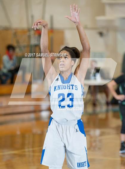 Thumbnail 1 in St. Mary's vs. Brookside Christian (Mats Tipoff Classic) photogallery.