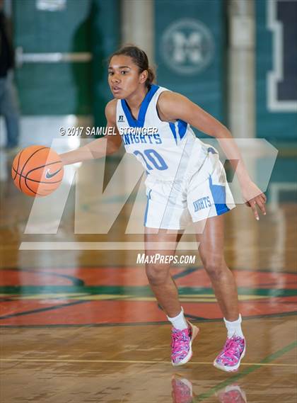 Thumbnail 1 in St. Mary's vs. Brookside Christian (Mats Tipoff Classic) photogallery.