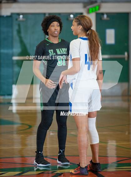 Thumbnail 1 in St. Mary's vs. Brookside Christian (Mats Tipoff Classic) photogallery.