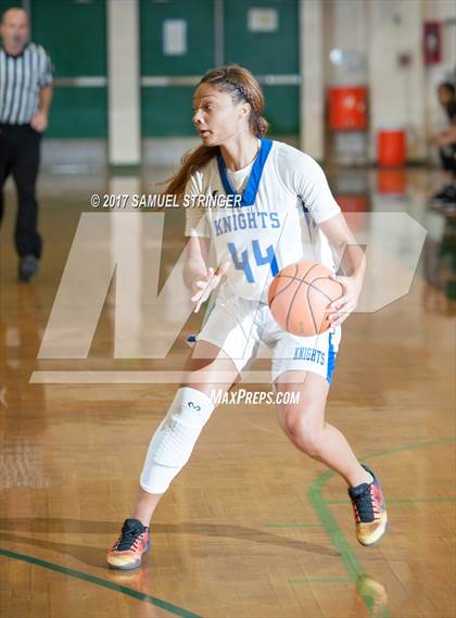 Thumbnail 3 in St. Mary's vs. Brookside Christian (Mats Tipoff Classic) photogallery.