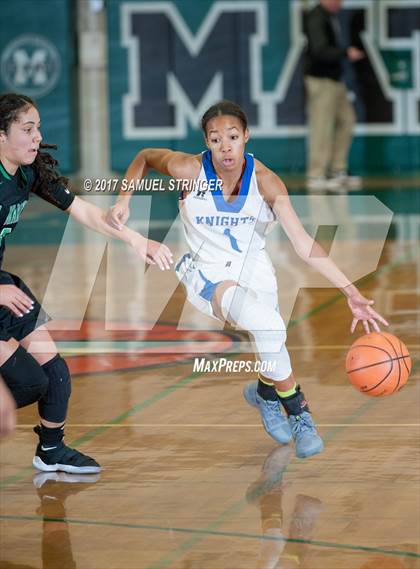Thumbnail 1 in St. Mary's vs. Brookside Christian (Mats Tipoff Classic) photogallery.