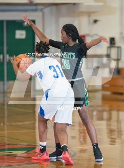 Thumbnail 1 in St. Mary's vs. Brookside Christian (Mats Tipoff Classic) photogallery.