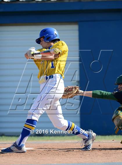 Thumbnail 3 in Holy Savior Menard @ St. Charles Catholic (LHSAA 2A Quarterfinal Playoff G1) photogallery.