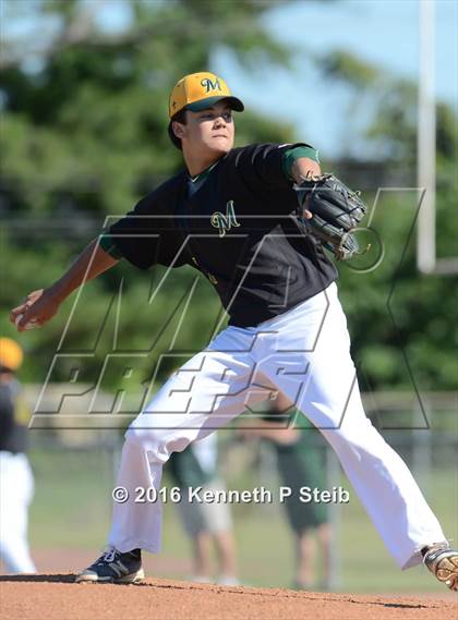 Thumbnail 3 in Holy Savior Menard @ St. Charles Catholic (LHSAA 2A Quarterfinal Playoff G1) photogallery.
