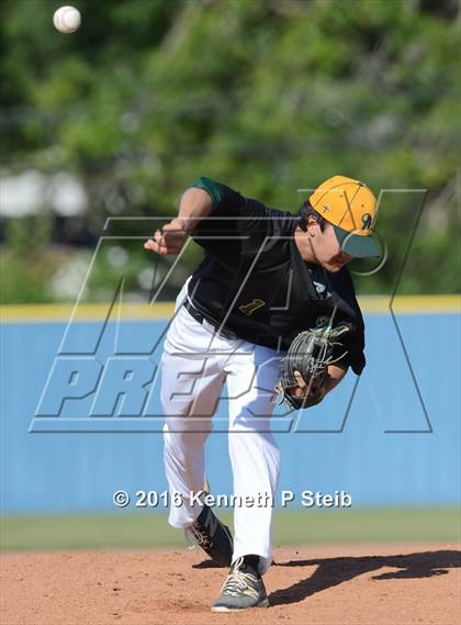 Thumbnail 2 in Holy Savior Menard @ St. Charles Catholic (LHSAA 2A Quarterfinal Playoff G1) photogallery.
