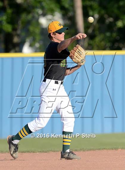 Thumbnail 3 in Holy Savior Menard @ St. Charles Catholic (LHSAA 2A Quarterfinal Playoff G1) photogallery.