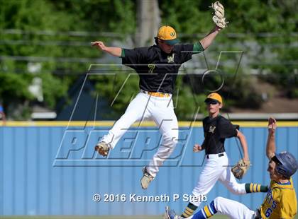 Thumbnail 3 in Holy Savior Menard @ St. Charles Catholic (LHSAA 2A Quarterfinal Playoff G1) photogallery.