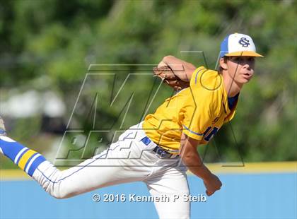 Thumbnail 1 in Holy Savior Menard @ St. Charles Catholic (LHSAA 2A Quarterfinal Playoff G1) photogallery.
