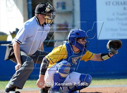 Thumbnail 3 in Holy Savior Menard @ St. Charles Catholic (LHSAA 2A Quarterfinal Playoff G1) photogallery.