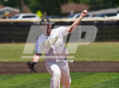 Thumbnail 3 in Lebanon vs. Beech Grove (IHSAA 3A Regional Semi-Final) photogallery.