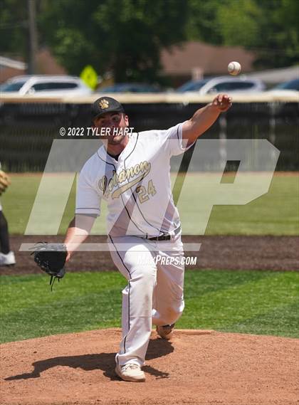 Thumbnail 3 in Lebanon vs. Beech Grove (IHSAA 3A Regional Semi-Final) photogallery.