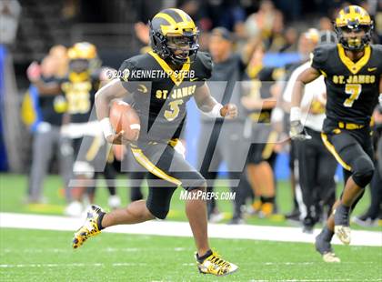 Thumbnail 3 in St. James vs. Jennings (LHSAA Class 3A Final) photogallery.