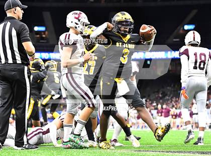 Thumbnail 2 in St. James vs. Jennings (LHSAA Class 3A Final) photogallery.