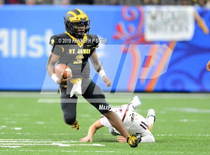 Thumbnail 2 in St. James vs. Jennings (LHSAA Class 3A Final) photogallery.