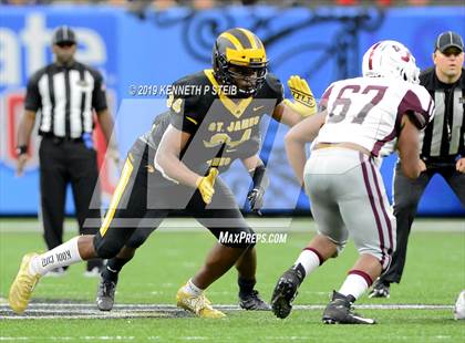 Thumbnail 2 in St. James vs. Jennings (LHSAA Class 3A Final) photogallery.