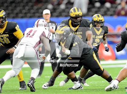 Thumbnail 3 in St. James vs. Jennings (LHSAA Class 3A Final) photogallery.