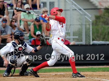 Thumbnail 1 in Regis Jesuit vs. Dakota Ridge (2012 Class 5A State Baseball Tournament) photogallery.