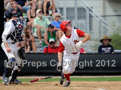 Thumbnail 2 in Regis Jesuit vs. Dakota Ridge (2012 Class 5A State Baseball Tournament) photogallery.