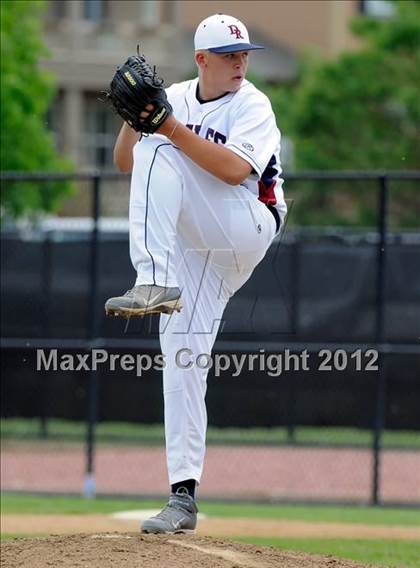 Thumbnail 1 in Regis Jesuit vs. Dakota Ridge (2012 Class 5A State Baseball Tournament) photogallery.