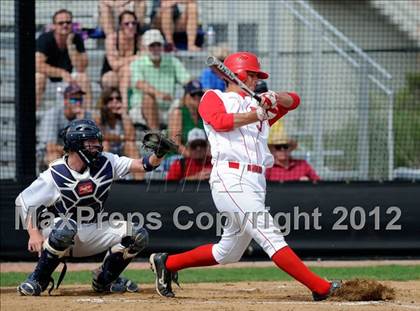 Thumbnail 2 in Regis Jesuit vs. Dakota Ridge (2012 Class 5A State Baseball Tournament) photogallery.
