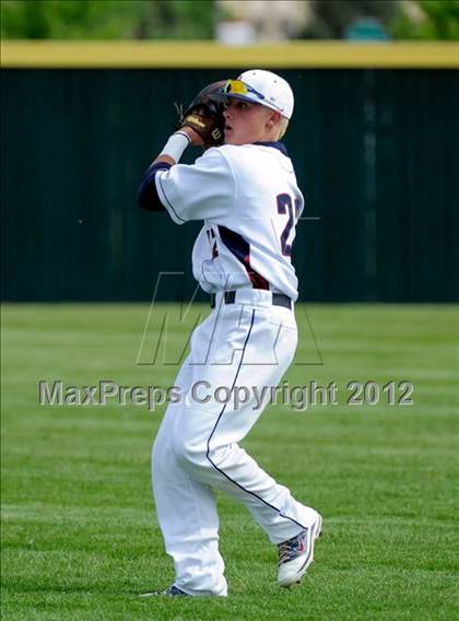 Thumbnail 2 in Regis Jesuit vs. Dakota Ridge (2012 Class 5A State Baseball Tournament) photogallery.