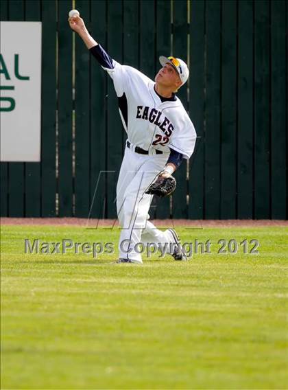 Thumbnail 1 in Regis Jesuit vs. Dakota Ridge (2012 Class 5A State Baseball Tournament) photogallery.