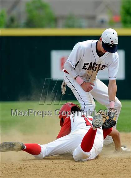 Thumbnail 2 in Regis Jesuit vs. Dakota Ridge (2012 Class 5A State Baseball Tournament) photogallery.