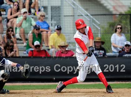 Thumbnail 2 in Regis Jesuit vs. Dakota Ridge (2012 Class 5A State Baseball Tournament) photogallery.
