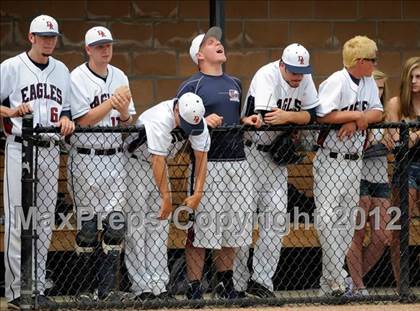 Thumbnail 1 in Regis Jesuit vs. Dakota Ridge (2012 Class 5A State Baseball Tournament) photogallery.