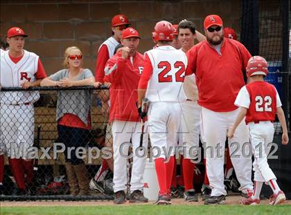 Thumbnail 2 in Regis Jesuit vs. Dakota Ridge (2012 Class 5A State Baseball Tournament) photogallery.