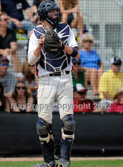 Thumbnail 1 in Regis Jesuit vs. Dakota Ridge (2012 Class 5A State Baseball Tournament) photogallery.