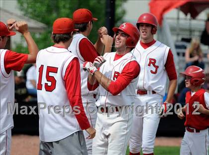 Thumbnail 1 in Regis Jesuit vs. Dakota Ridge (2012 Class 5A State Baseball Tournament) photogallery.
