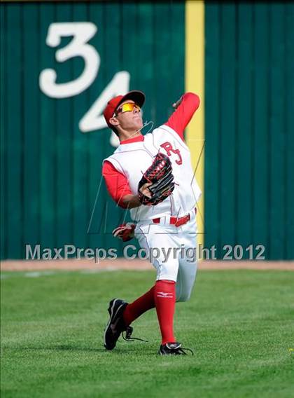Thumbnail 1 in Regis Jesuit vs. Dakota Ridge (2012 Class 5A State Baseball Tournament) photogallery.