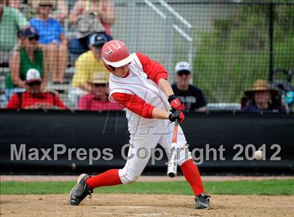Thumbnail 2 in Regis Jesuit vs. Dakota Ridge (2012 Class 5A State Baseball Tournament) photogallery.