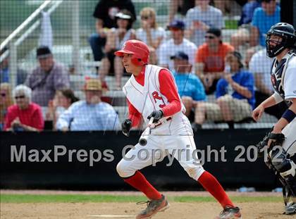 Thumbnail 1 in Regis Jesuit vs. Dakota Ridge (2012 Class 5A State Baseball Tournament) photogallery.