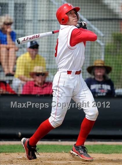 Thumbnail 1 in Regis Jesuit vs. Dakota Ridge (2012 Class 5A State Baseball Tournament) photogallery.